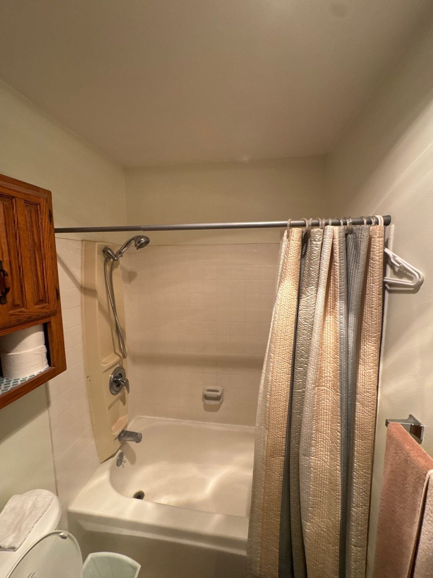 Before: original tub